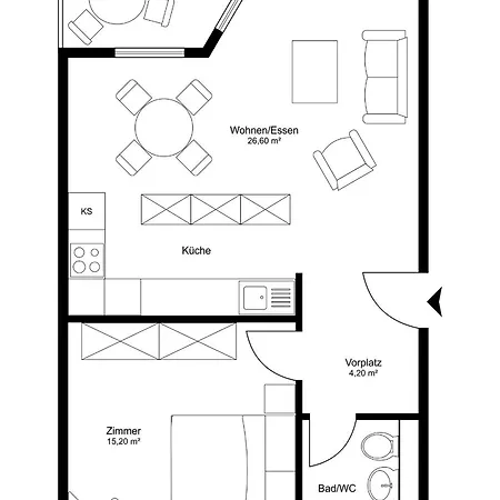 Apartment Chesa Cravunera 29 Sils im Engadin